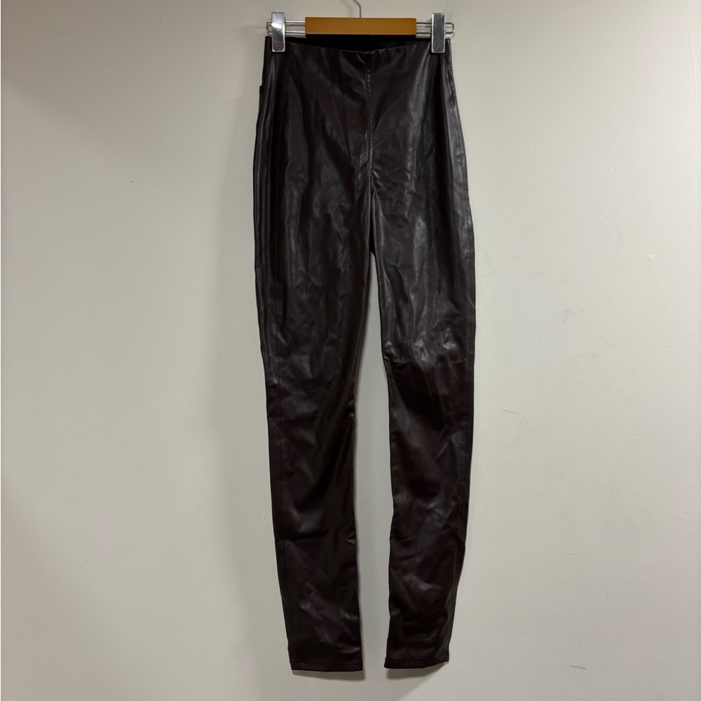 Rag & Bone Black Skinny faux leather Pants
